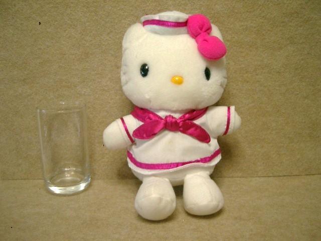 現状品◆ハローキティ<キティちゃんぬいぐるみ 約21cm/セーラー>H < おもちゃ  現状品◆ハローキティ<キティちゃんぬいぐるみ 約21cm/セーラー>H < おもちゃの