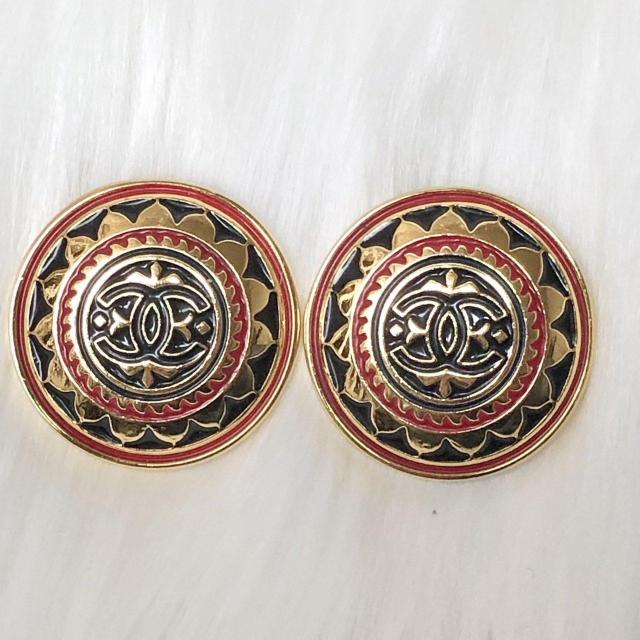 【激レア 入手困難】CHANEL シャネル イヤリング サークルイヤリング ココマーク ヴィンテージ < ブランド 【激レア 入手困難】CHANEL シャネル イヤリング サークルイヤリング ココマーク ヴィンテージ < ブランドの