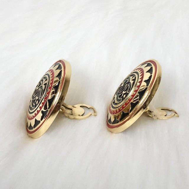 【激レア 入手困難】CHANEL シャネル イヤリング サークルイヤリング ココマーク ヴィンテージ < ブランド 【激レア 入手困難】CHANEL シャネル イヤリング サークルイヤリング ココマーク ヴィンテージ < ブランドの