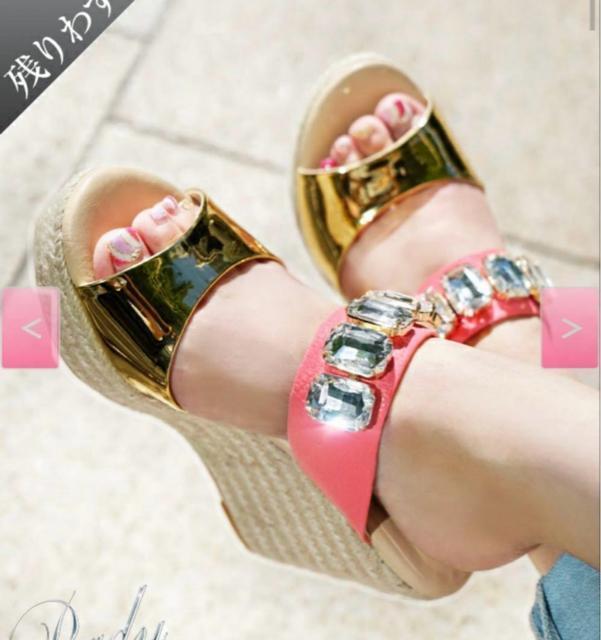 Rady ベルトビジューウェッジサンダル < ブランド Rady ベルトビジューウェッジサンダル < ブランドの