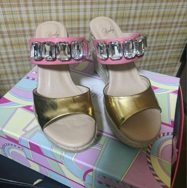 Rady ベルトビジューウェッジサンダル < ブランド Rady ベルトビジューウェッジサンダル < ブランドの