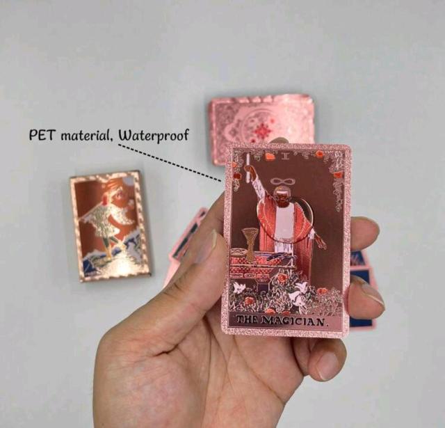 ウェイト版 ミニタロットカード 78枚セット PET素材 防水 ポータブル < 本/雑誌 ウェイト版 ミニタロットカード 78枚セット PET素材 防水 ポータブル < 本/雑誌の