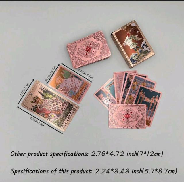 ウェイト版 ミニタロットカード 78枚セット PET素材 防水 ポータブル < 本/雑誌 ウェイト版 ミニタロットカード 78枚セット PET素材 防水 ポータブル < 本/雑誌の