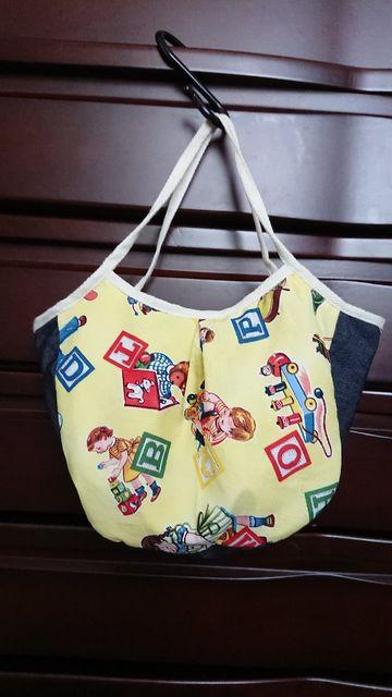 ハンドメイド グラニーバッグ(黄色) < 女性ファッション  ハンドメイド グラニーバッグ(黄色)  < 女性ファッションの