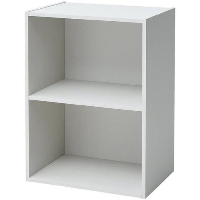 カラーボックス 2段 ホワイトウォッシュ 幅42×奥行29×高さ59cm < インテリア/ライフ  カラーボックス 2段 ホワイトウォッシュ 幅42×奥行29×高さ59cm  < インテリア/ライフの
