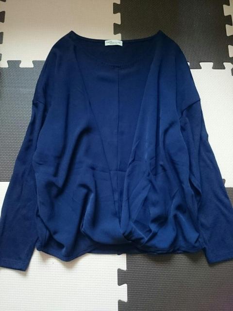 新品未使用☆earth music&ecology★異素材切替プルオーバー☆ < ブランド  新品未使用☆earth music&ecology★異素材切替プルオーバー☆ < ブランドの