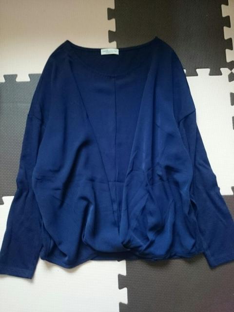 新品未使用☆earth music&ecology★異素材切替プルオーバー☆ < ブランド  新品未使用☆earth music&ecology★異素材切替プルオーバー☆ < ブランドの