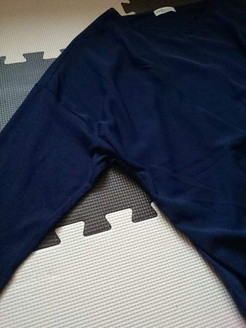 新品未使用☆earth music&ecology★異素材切替プルオーバー☆ < ブランド  新品未使用☆earth music&ecology★異素材切替プルオーバー☆ < ブランドの