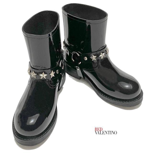 新品レッドヴァレンティノRED VALENTINO星スタッズレイン < ブランド 新品レッドヴァレンティノRED VALENTINO星スタッズレイン < ブランドの