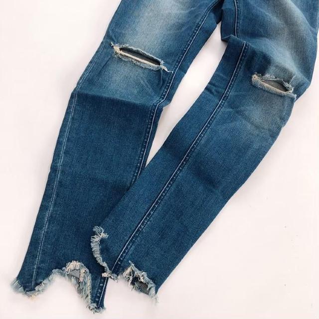 ◆JEANASIS/ジーナシス◆フレイドクラッシュデニムスキニー★ブルーS*ストレッチ◎美品 < ブランド  ◆JEANASIS/ジーナシス◆フレイドクラッシュデニムスキニー★ブルーS*ストレッチ◎美品 < ブランドの