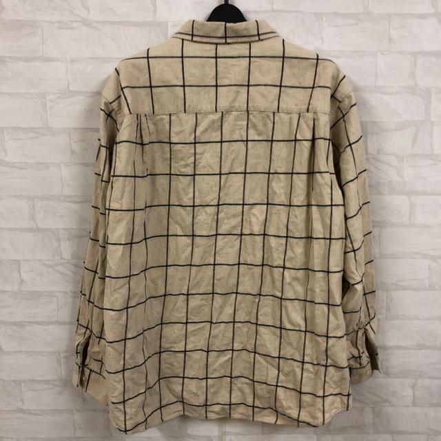 即決 GU フランネルリラックスフィットシャツ < 男性ファッション  即決 GU フランネルリラックスフィットシャツ < 男性ファッションの