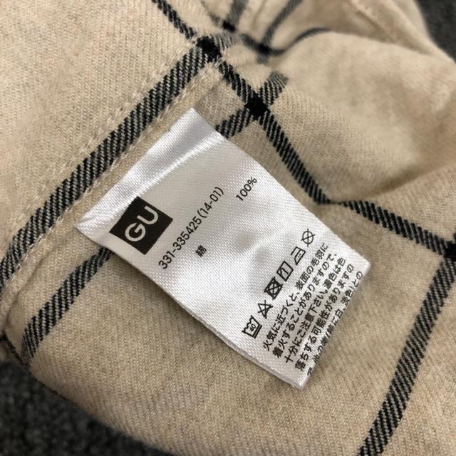 即決 GU フランネルリラックスフィットシャツ < 男性ファッション  即決 GU フランネルリラックスフィットシャツ < 男性ファッションの