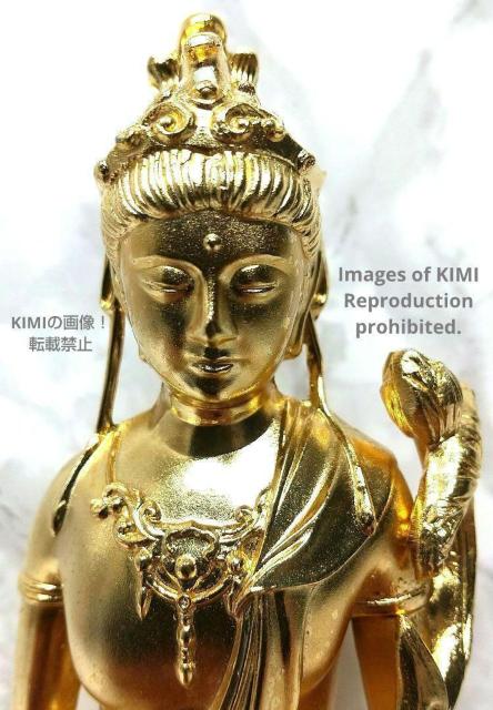 仏像 聖観音菩薩 合金 19cm 仏師 牧田秀雲作 高岡銅器 置物 開運 < インテリア/ライフ  仏像 聖観音菩薩 合金 19cm 仏師 牧田秀雲作 高岡銅器 置物 開運 < インテリア/ライフの