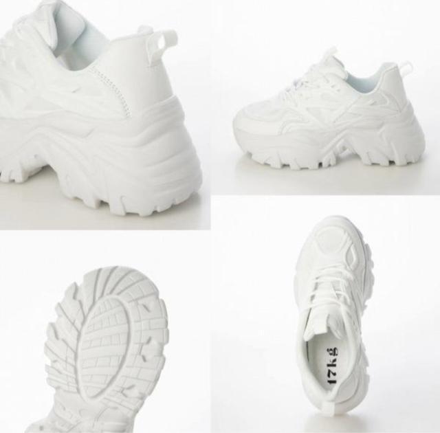 定価5,390円【新品】ダッドスニーカー 厚底スニーカー●アイボリー 38●韓国ファッション ダッドシューズ < 女性ファッション  定価5,390円【新品】ダッドスニーカー 厚底スニーカー●アイボリー 38●韓国ファッション ダッドシューズ < 女性ファッションの