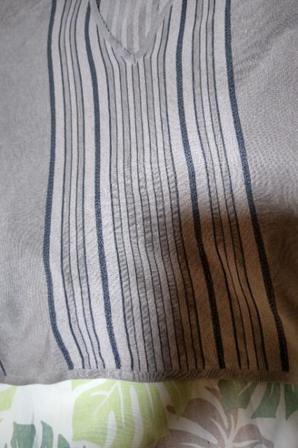 ★中古Vネックサマーニット七分丈2L < 女性ファッション  ★中古Vネックサマーニット七分丈2L < 女性ファッションの