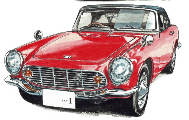 NC-218 ホンダS600/S800限定版画 直筆サイン額装 < 自動車/バイク NC-218 ホンダS600/S800限定版画 直筆サイン額装 < 自動車/バイク