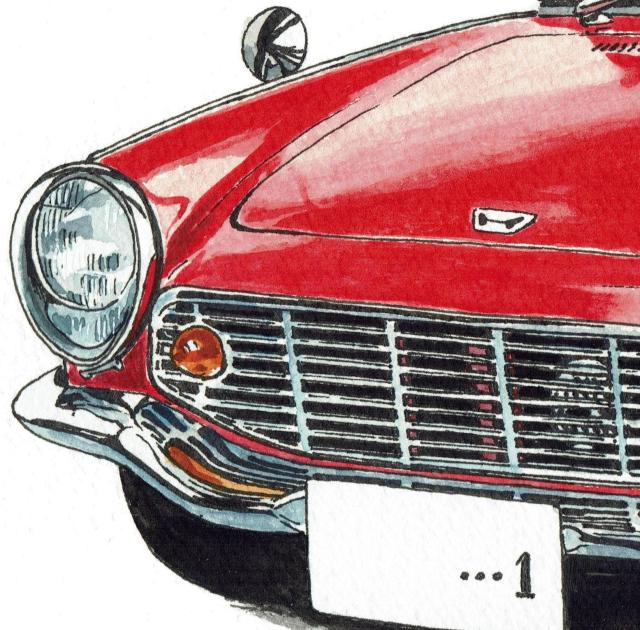 NC-218 ホンダS600/S800限定版画 直筆サイン額装 < 自動車/バイク NC-218 ホンダS600/S800限定版画 直筆サイン額装 < 自動車/バイク