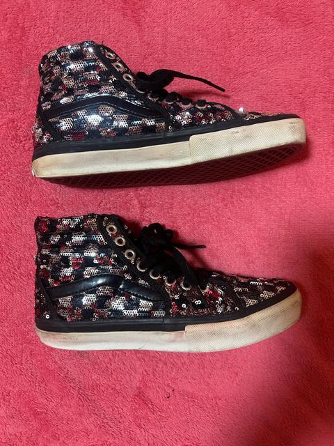 VANS �n�C�J�b�g�X�j�[�J�[  DISCO CHECKER ����i�@24.0cm �� �u�����h�� 