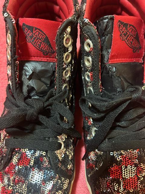 VANS �n�C�J�b�g�X�j�[�J�[  DISCO CHECKER ����i�@24.0cm �� �u�����h�� 