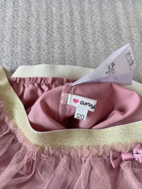 ☆ anyFAM ☆ チュールスカート ☆ 120サイズ ☆ エニィファム < キッズ/ベビー ☆ anyFAM ☆ チュールスカート ☆ 120サイズ ☆ エニィファム < キッズ/ベビーの