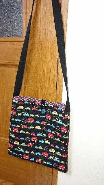 ハンドメイド キルトショルダー(車) < キッズ/ベビー  ハンドメイド キルトショルダー(車)  < キッズ/ベビーの