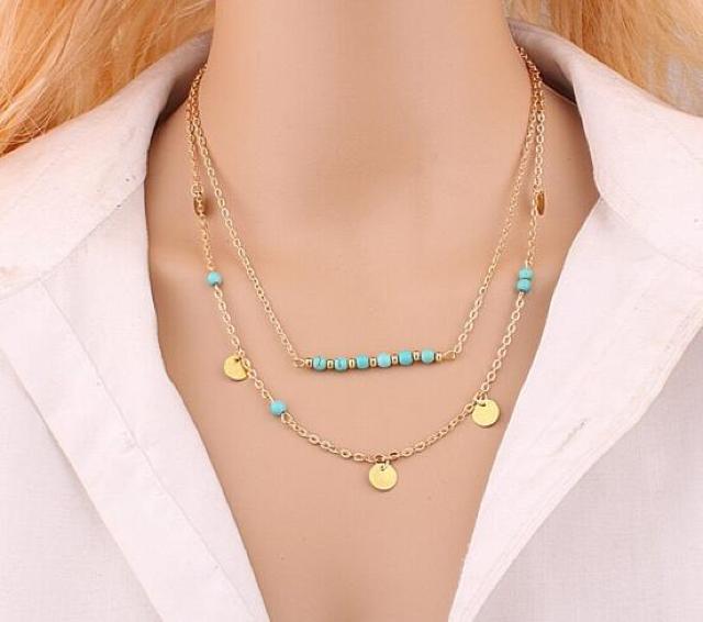 衝撃100円セール★超人気 ネックレス14 ゴールド < 女性アクセサリー/時計 衝撃100円セール★超人気 ネックレス14 ゴールド < 女性アクセサリー/時計の