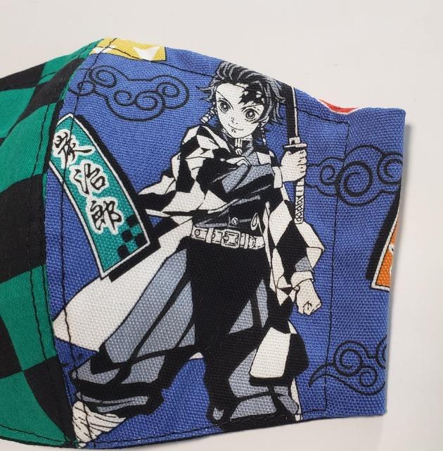 【ラスト限定】★S49 鬼滅の刃 炭治郎 立体マスク(*^^*)ハンドメイド < キッズ/ベビー 【ラスト限定】★S49 鬼滅の刃 炭治郎 立体マスク(*^^*)ハンドメイド < キッズ/ベビーの