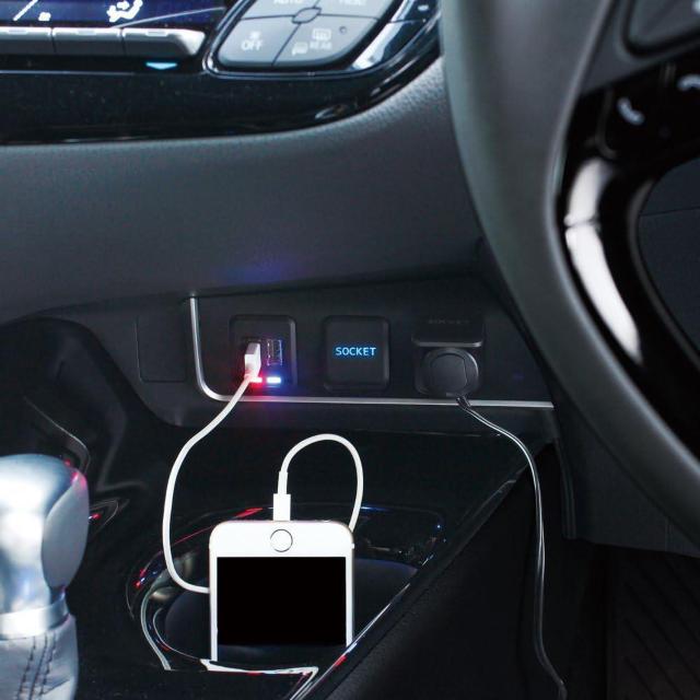 車種専用品 トヨタ C-HR シーエイチアール 専用 増設ソケット 電源ボックス SY-C5 < 自動車/バイク 車種専用品 トヨタ C-HR シーエイチアール 専用 増設ソケット 電源ボックス SY-C5 < 自動車/バイク