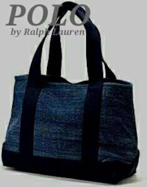 『ラスト1』【Polo Ralph Lauren】ポロラルフローレン ビッグポニー Denim トートバッグ/インディゴ < ブランド  『ラスト1』【Polo Ralph Lauren】ポロラルフローレン ビッグポニー Denim トートバッグ/インディゴ < ブランドの