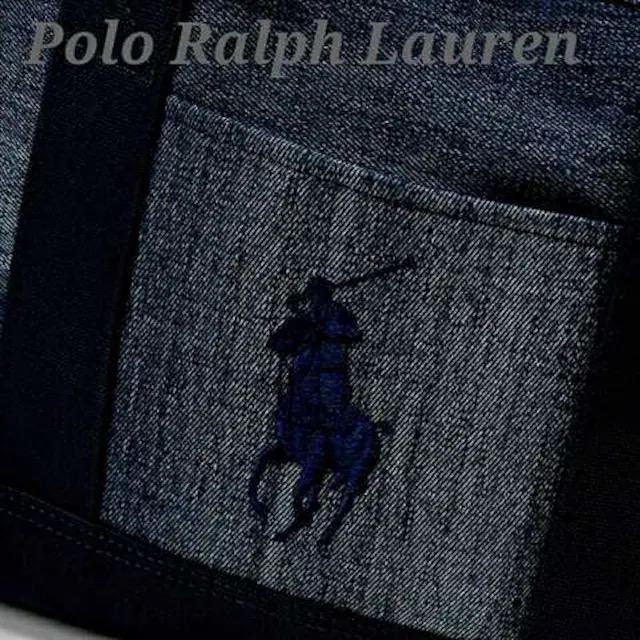 『ラスト1』【Polo Ralph Lauren】ポロラルフローレン ビッグポニー Denim トートバッグ/インディゴ < ブランド  『ラスト1』【Polo Ralph Lauren】ポロラルフローレン ビッグポニー Denim トートバッグ/インディゴ < ブランドの