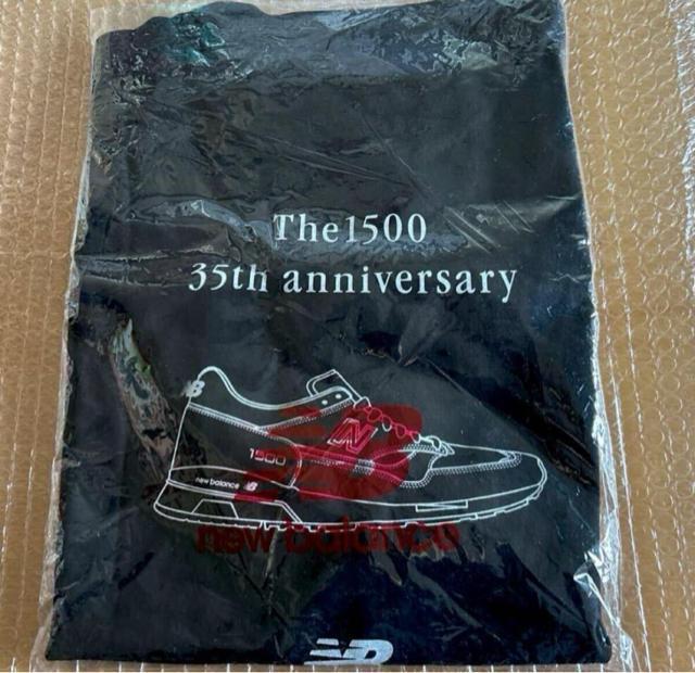 NEW BALANCE 1500 35周年 記念 Tシャツ 黒 L 非売品 ニューバランス 35th ブラック < ブランド  NEW BALANCE 1500 35周年 記念 Tシャツ 黒 L 非売品 ニューバランス 35th ブラック  < ブランドの