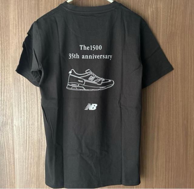 NEW BALANCE 1500 35周年 記念 Tシャツ 黒 L 非売品 ニューバランス 35th ブラック < ブランド  NEW BALANCE 1500 35周年 記念 Tシャツ 黒 L 非売品 ニューバランス 35th ブラック < ブランドの