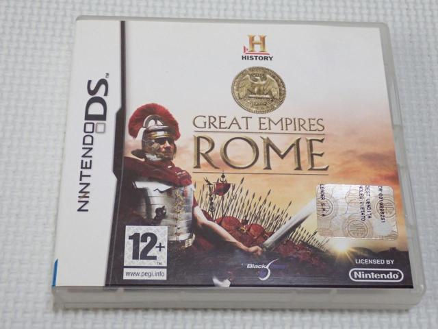 DS★HISTORY GREAT EMPIRES ROME 海外版 EU版 < ゲーム本体/ソフト  DS★HISTORY GREAT EMPIRES ROME 海外版 EU版  < ゲーム本体/ソフトの