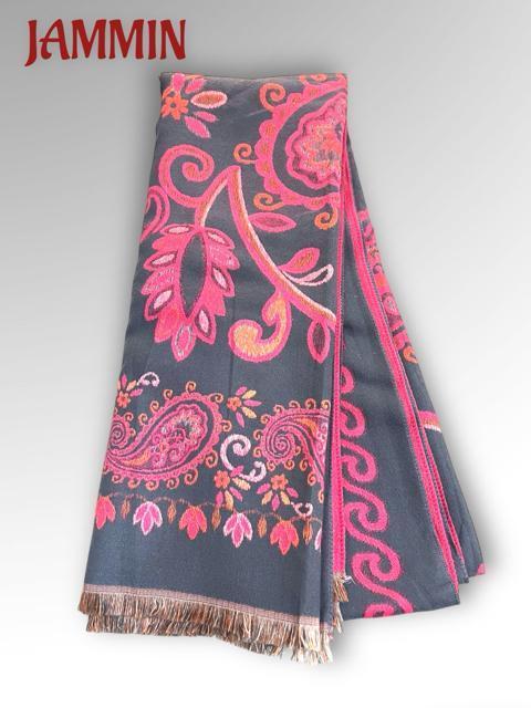 ペーズリー柄カシミヤストール アジアン マフラー エスニック ストール カシミア < 女性ファッション  ペーズリー柄カシミヤストール アジアン マフラー エスニック ストール カシミア  < 女性ファッションの