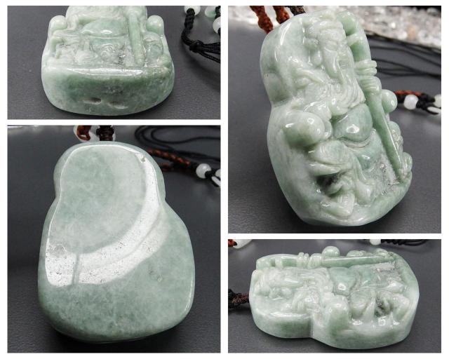 一点物本翡翠ジェダイト財神関羽関帝聖君天然石ネックレス超大超迫力 < 男性アクセサリー/時計 一点物本翡翠ジェダイト財神関羽関帝聖君天然石ネックレス超大超迫力 < 男性アクセサリー/時計の