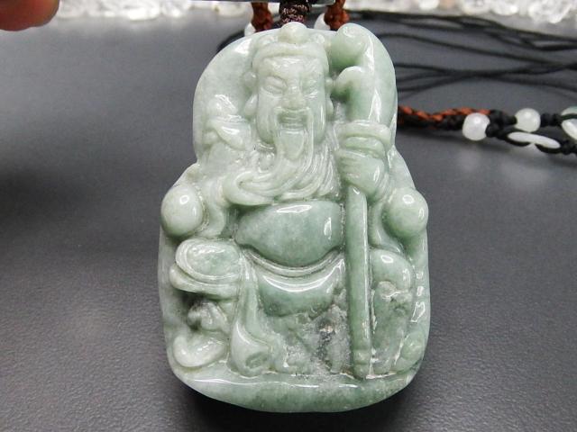 一点物本翡翠ジェダイト財神関羽関帝聖君天然石ネックレス超大超迫力 < 男性アクセサリー/時計 一点物本翡翠ジェダイト財神関羽関帝聖君天然石ネックレス超大超迫力 < 男性アクセサリー/時計の
