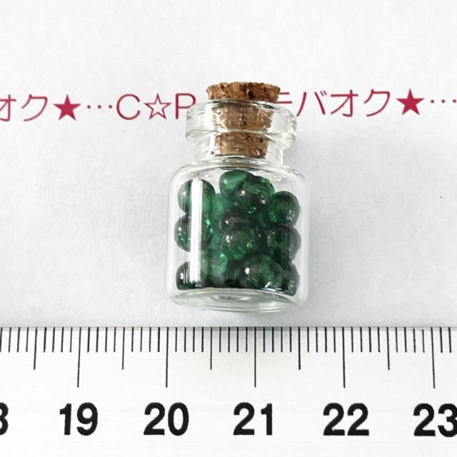 17*ガラスの小瓶 ガラスビーズ入り 蓋接着なし 33 < 女性ファッション 17*ガラスの小瓶 ガラスビーズ入り 蓋接着なし 33 < 女性ファッションの