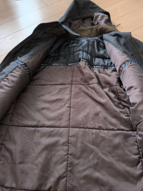 ZEF ゼフ フード付き中綿コート カジュアルジャケット3L < 男性ファッション ZEF ゼフ フード付き中綿コート カジュアルジャケット3L < 男性ファッションの