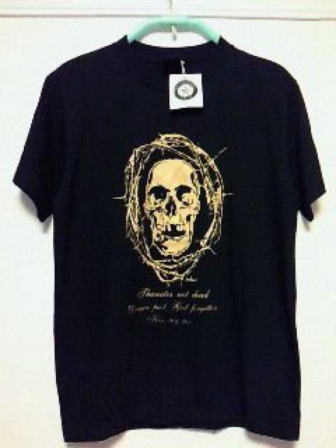 †ラメプリント加工†ドクロ†Tシャツ† < 男性ファッション  †ラメプリント加工†ドクロ†Tシャツ†  < 男性ファッションの