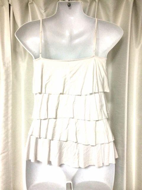 真っ白フリルキャミソール新品REVROSSACLARITY < 女性ファッション 真っ白フリルキャミソール新品REVROSSACLARITY < 女性ファッションの