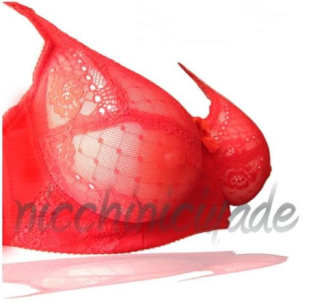 ★積極的に♪★人工乳房用ブラジャーC80レッド★シリコンバスト < 女性ファッション  ★積極的に♪★人工乳房用ブラジャーC80レッド★シリコンバスト < 女性ファッションの