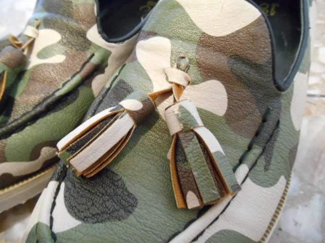 □ORIGINAL KBC/オリジナル KBC カモ柄 スリッポン/ローファー < 男性ファッション □ORIGINAL KBC/オリジナル KBC カモ柄 スリッポン/ローファー < 男性ファッションの