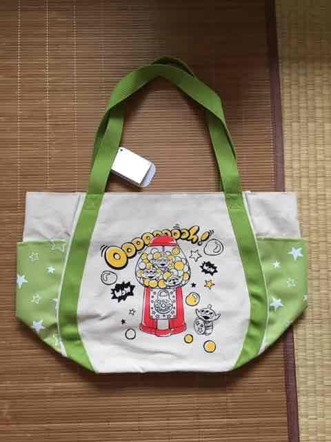 ディズニー・らくがき風リトルグリーンメン柄ビッグトートバッグ < 女性ファッション ディズニー・らくがき風リトルグリーンメン柄ビッグトートバッグ < 女性ファッションの