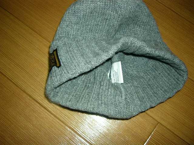 ネイバーフッドNEIGHBORHOODニットキャップ灰ウール毛 < ブランド  ネイバーフッドNEIGHBORHOODニットキャップ灰ウール毛 < ブランドの