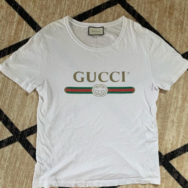 ◆GUCCI◆ロゴTシャツ◆M◆即決◆付属品完備◆送料無料◆ < ブランド  ◆GUCCI◆ロゴTシャツ◆M◆即決◆付属品完備◆送料無料◆ < ブランドの