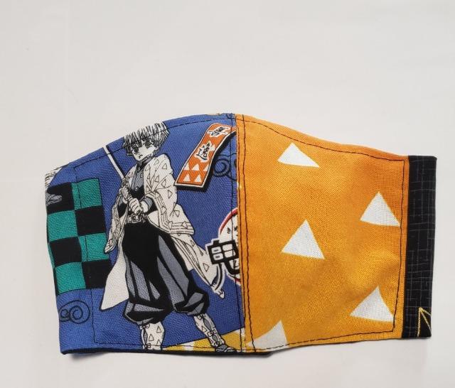 ★【限定】S50 鬼滅の刃 善逸 立体マスク(*^^*)ハンドメイド < キッズ/ベビー ★【限定】S50 鬼滅の刃 善逸 立体マスク(*^^*)ハンドメイド < キッズ/ベビーの