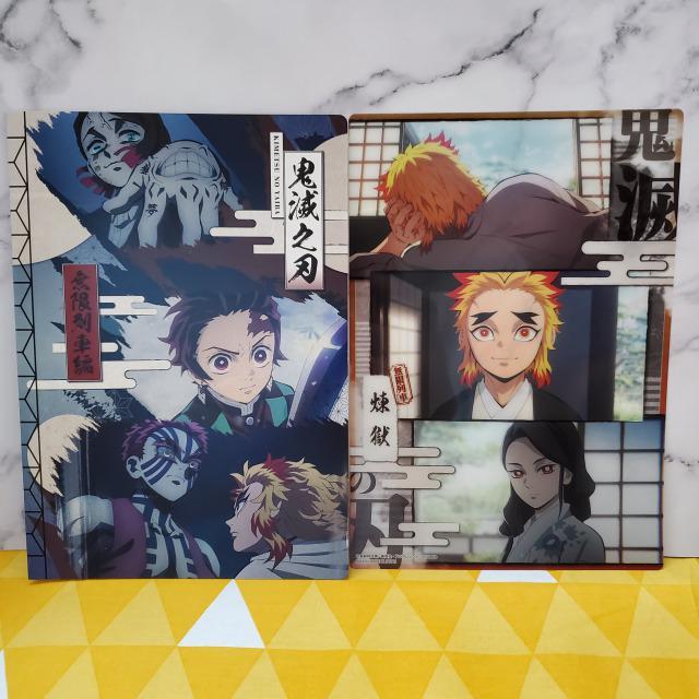 鬼滅の刃*クリアビジュアルポスター*弐*煉獄家*無限列車*ジャンボカードダス < アニメ/コミック/キャラクター 鬼滅の刃*クリアビジュアルポスター*弐*煉獄家*無限列車*ジャンボカードダス < アニメ/コミック/キャラクターの