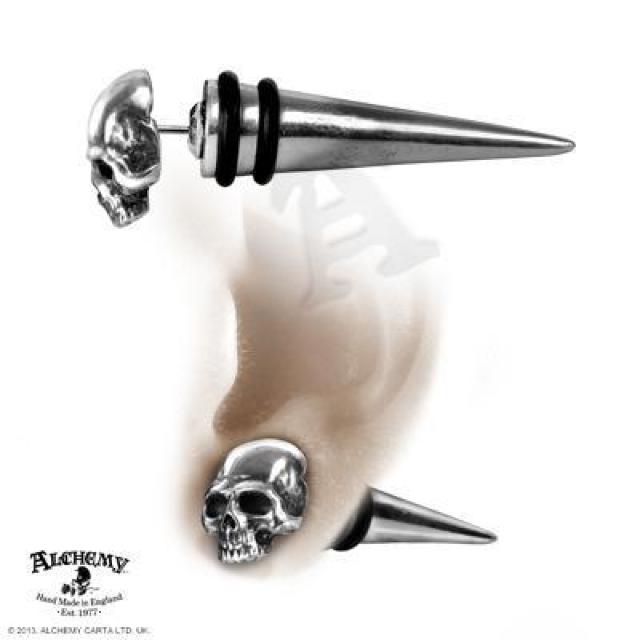 ALCHEMY GOTHIC: TOMB SKULL SPIKE墓頭蓋骨スパイク < 女性アクセサリー/時計  ALCHEMY GOTHIC: TOMB SKULL SPIKE墓頭蓋骨スパイク < 女性アクセサリー/時計の