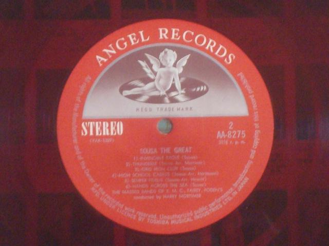 スーザ・マーチ集 / B.M.C.フェアリー&フォーデン連合吹奏楽団 帯付LP モーティマー指揮 赤盤 ペラ・ジャケ < CD/DVD/ビデオ  スーザ・マーチ集 / B.M.C.フェアリー&フォーデン連合吹奏楽団 帯付LP モーティマー指揮 赤盤 ペラ・ジャケ < CD/DVD/ビデオの