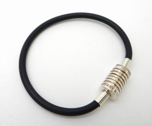 TIFFANY&CO. ティファニー パロマ・ピカソ サーファー ラバーブレスレット 14.5cm SV925<USED>送料無料 < ブランド TIFFANY&CO. ティファニー パロマ・ピカソ サーファー ラバーブレスレット 14.5cm SV925<USED>送料無料 < ブランドの